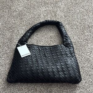 Walter Baker Black Woven Women's Bag